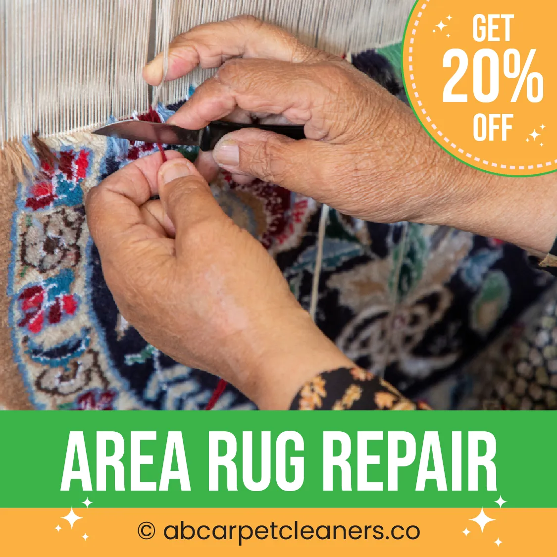 area rug repair services